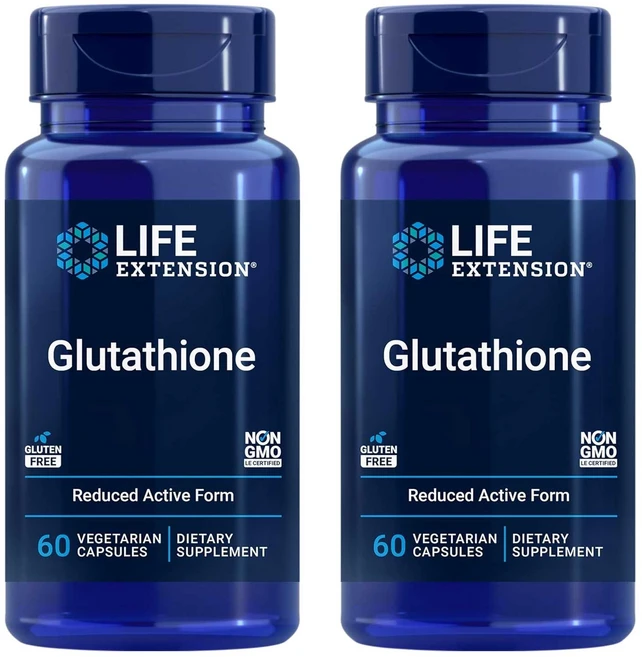 라이프익스텐션 글루타티온 베지테리언 캡슐, 2개, 60정 - 쿠팡