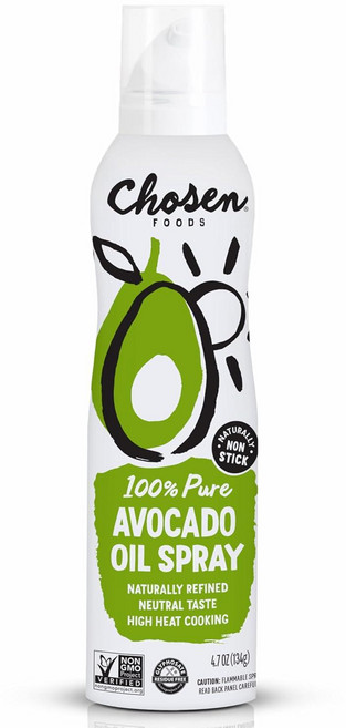 Chosen 푸드 100% 퓨어 아보카도 오일 스프레이, 134g, 1개