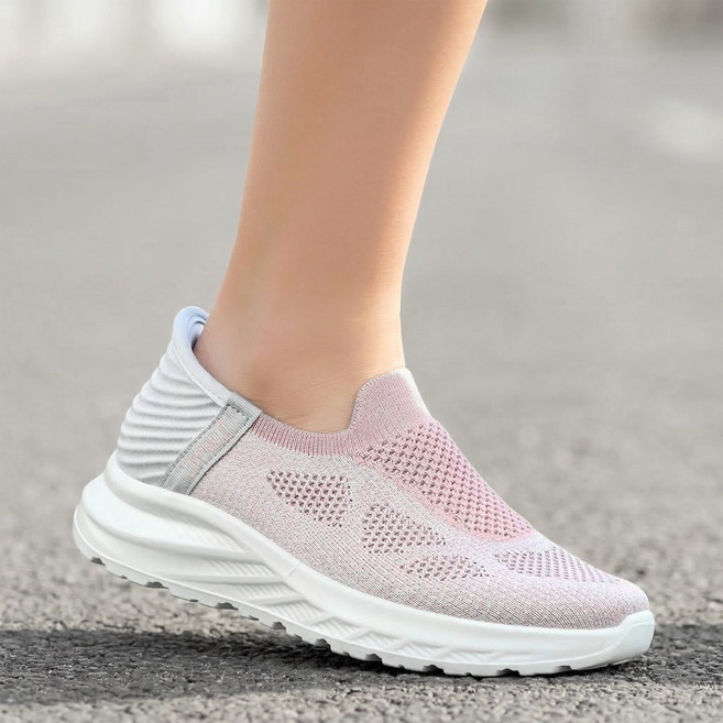 에버라스트 베이직 메쉬 슬립온 여성 남성 발편한 경량 쿠션 여름 운동화 가벼운 사계절 데일리 단화 조깅화 헬스화 핸즈프리 슬립인스