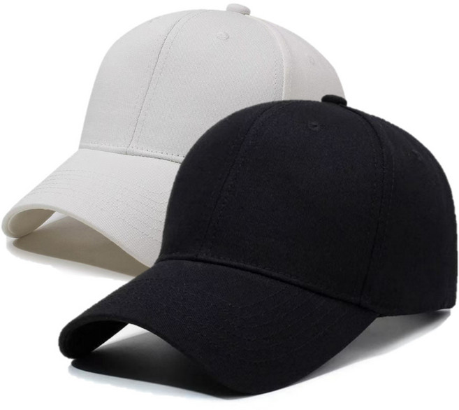 1+1 리빙스튜디오 빅사이즈 남자 대두 볼캡 무지 모자