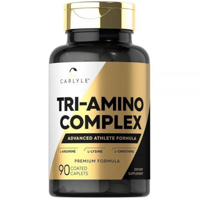 Carlyle TriAmino L아르기닌 L오르니틴 L라이신 | 90정 프리 글루텐 192948, 1개