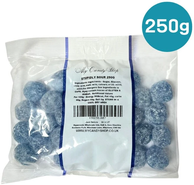 세상에서 가장 신 사탕 메가 사워캔디 라즈베리맛 영국산, 250g, 1개 - 쿠팡