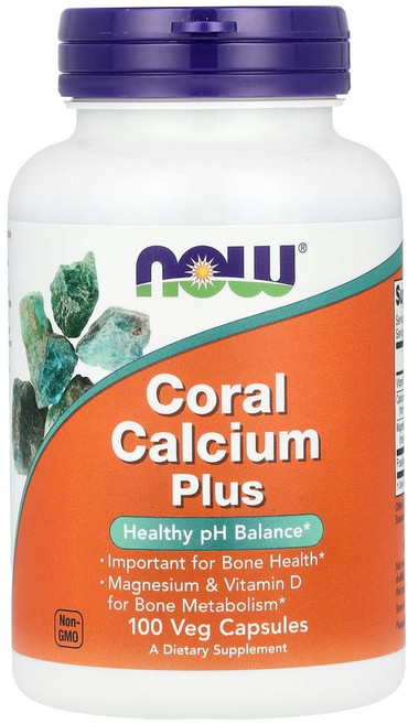 나우푸드 코랄 칼슘 플러스 100 베지 캡, 100정, 1개
