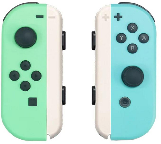 스크린 스위치 패드 컨트롤러 CON 샷 무선 JOY 이중 진동 게임 깨우기, Animal Crossing