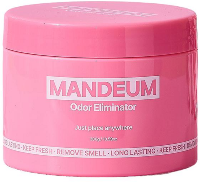 만듬 탈취제 고체 화장실 실내 담배 냄새 제거 홀애비 방 집안 강력 악취 욕실 핑크 플로럴, 1개, 300g