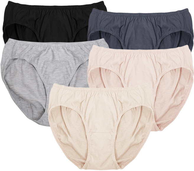 BYC 6013 여주니어 순면 삼각팬티 5종