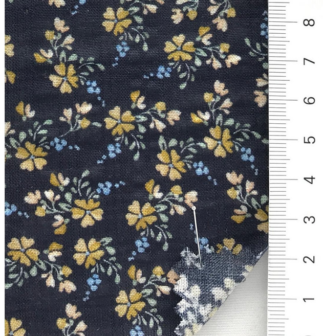 보일 플로럴 코튼 60% 비스코스 레이온 40% 원단, 1개, PD-00295422