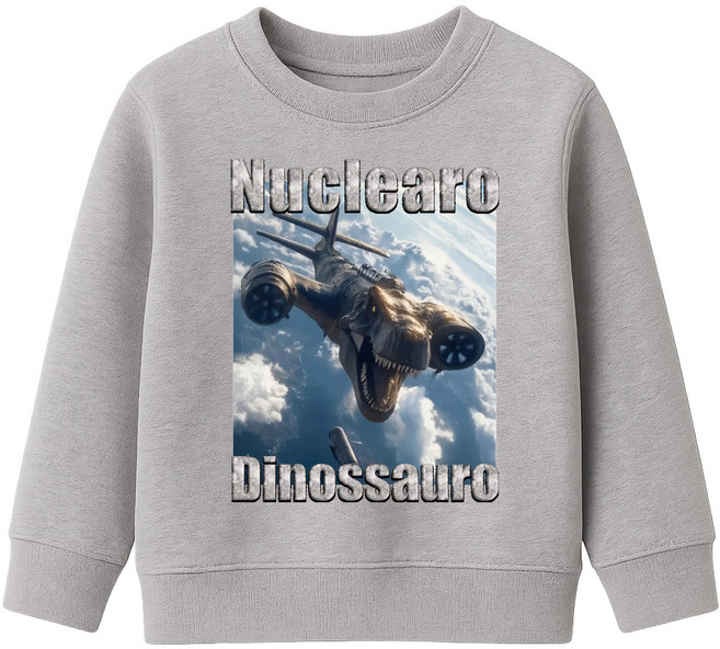 꼬므떼 아동 주니어 이탈리안 브레인롯 뉴클레아로 디노사우로 맨투맨 티셔츠 국내생산 형제룩 등원룩