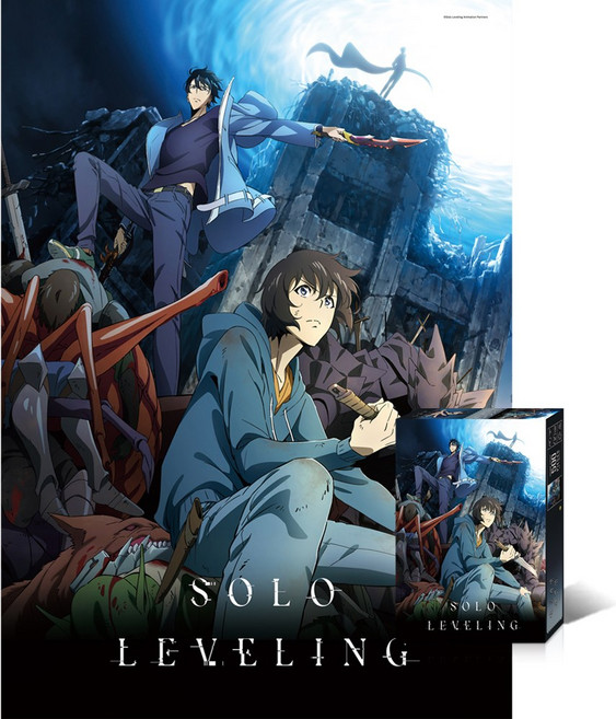 토이앤퍼즐 나 혼자만 레벨업 500피스 직소퍼즐액자 TPD05-058, 단품, 1개