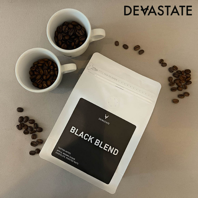 데바스테이트 스페셜티 블랙 블랜드 원두커피 250g [원산지:상세설명에 표시], 1개, 생두