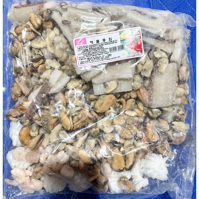 모둠해물 (냉동 3K) 분식점, 1개, 3kg