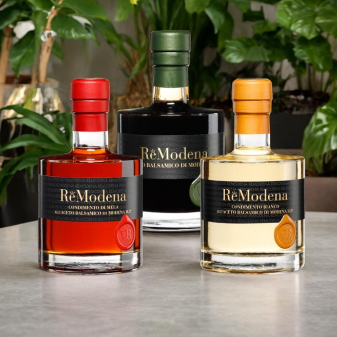 이탈리아 리모데나 IGP 클래식 사과 화이트 발사믹 식초 250ml x3종 세트, 3개