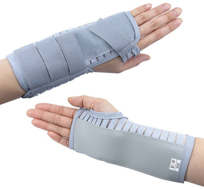 [케이솔루션] 국내산 의료용 손목보호대 부목 지지대 손목 반깁스형, 1개