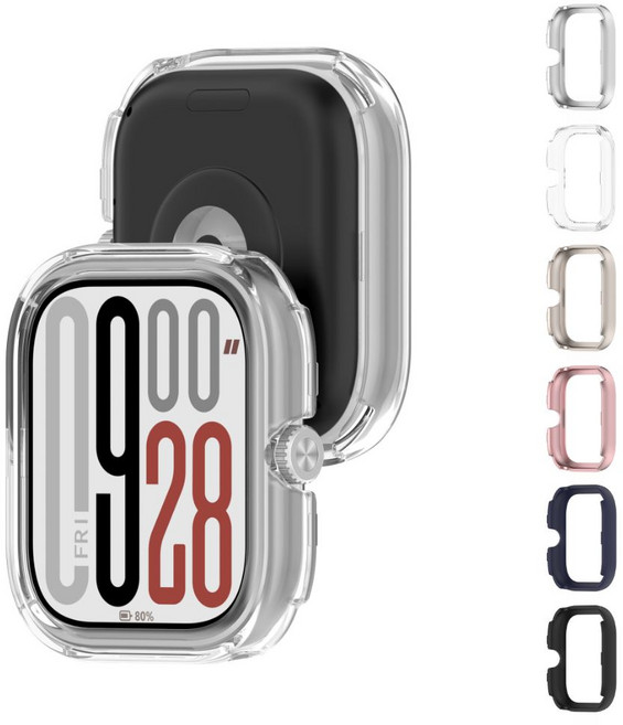 오시아드 스마트 워치 보호 범퍼 쉴드, 1개, 투명