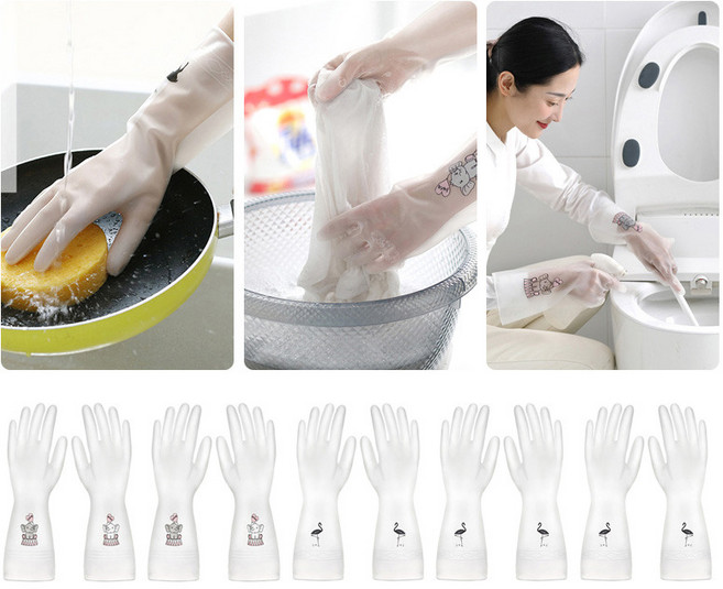 로즈엘리 코끼리 다용도 니트릴장갑 5종세트, M