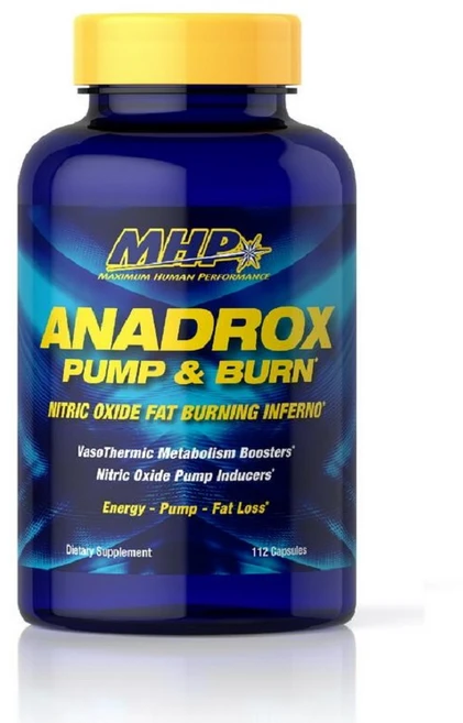 MHP ANADROX PUMP & BURN 112캡슐, 1개, 112정 - 쿠팡