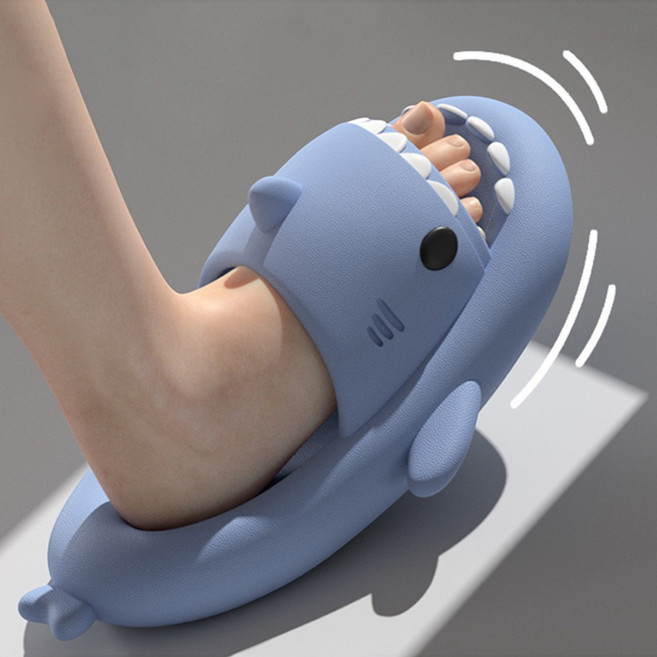 쿠션 EVA 상어 말랑 슬리퍼 층간소음 실내화 사무실 학교 병원 4CM 밑창 거실화 욕실화