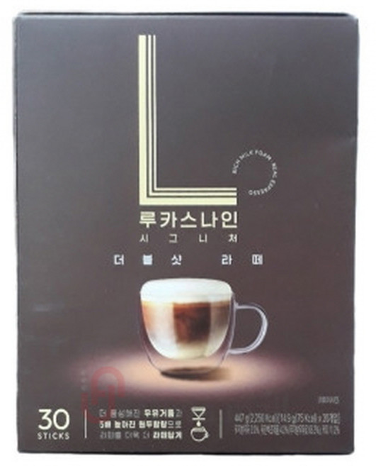 남양 루카스나인 더블샷라떼 30Tx4개, 30개입