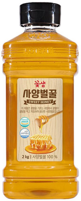 꽃샘 사양벌꿀 2kg, 1개