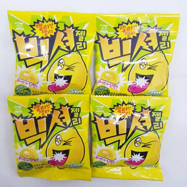 젤리인젤리 빅셔 젤리, 26g, 4개
