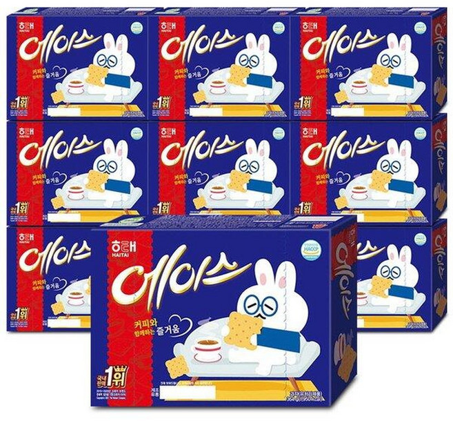 해태 에이스 크래커 364gX10개 (24gX150봉), 24g, 10개