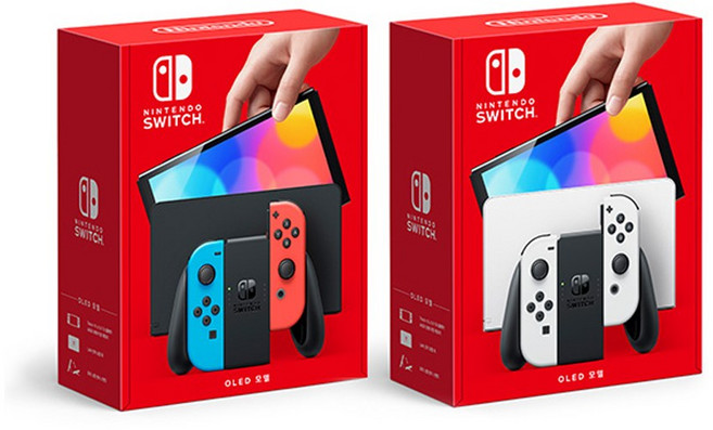 닌텐도 스위치 OLED 게임기 HEG-001, A급리퍼 (풀구성품)
