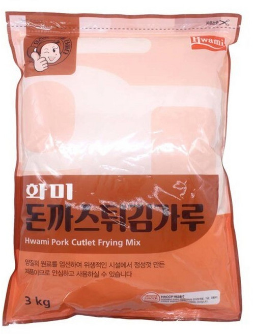 화미 돈까스 튀김가루 3kg, 1개