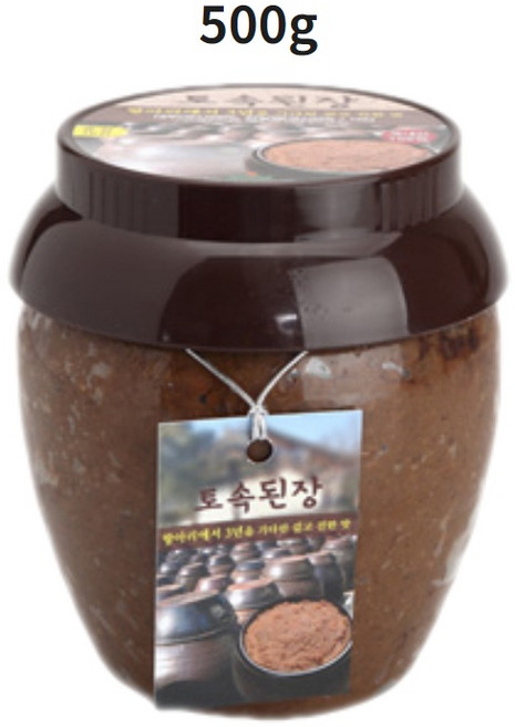 청정지역 국내산 콩으로 만든 전통방식 장류, 1개, 500g