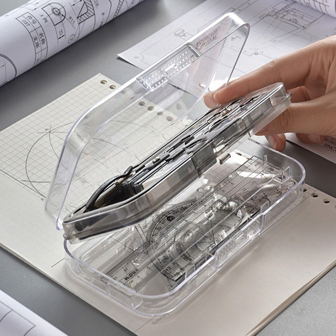 하라 콤파스 각도기 자 세트 스터디컴파스 샤프식컴파스 학생컴퍼스