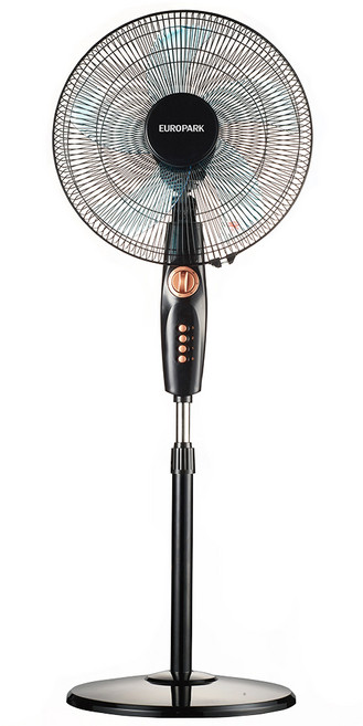 유로파크 16형 업소 거실용 스탠드형 타이머 선풍기, EU-1616F