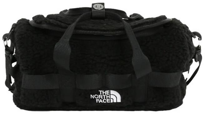 THE NORTH FACE 毛絨斜背包 手提包 迷你小包, F