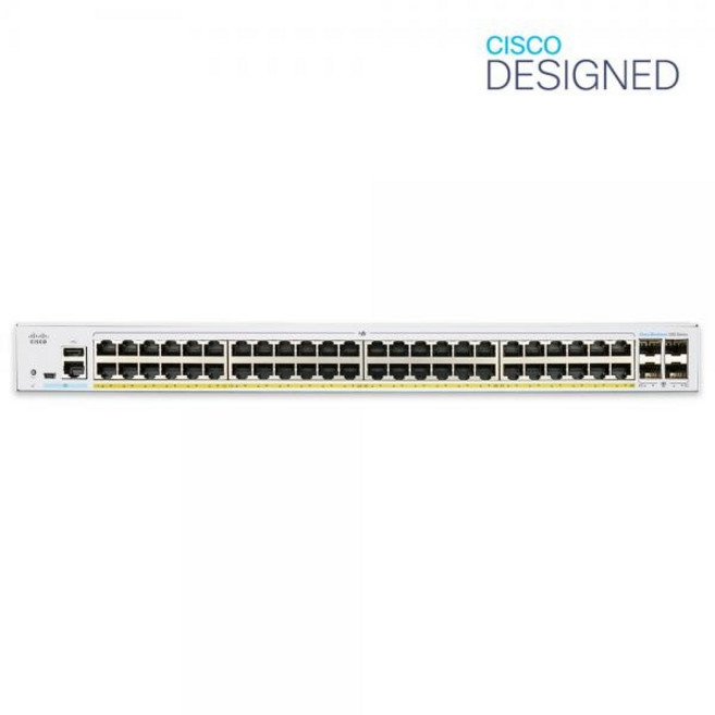 시스코 CISCO CBS250-48P-4G-EU 스위칭허브 48포트 1000Mbps+4SFP, 1개