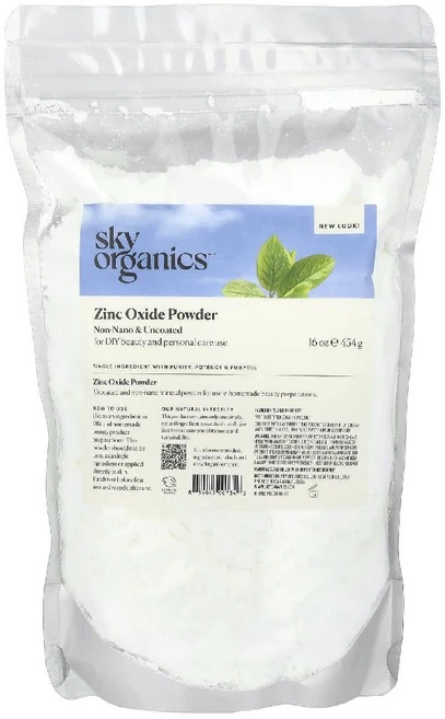 스카이오가닉스 징크옥사이드 분말 454g(16oz), Sky Organics 징크옥사이드 분말 454g(16, 1개 - 쿠팡