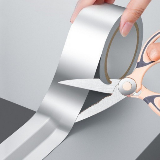 가스레인지 싱크대 방수 테이프 은박 내열 테이프 (4.8cmX10M), 폭 4.8cm 길이 10.0M