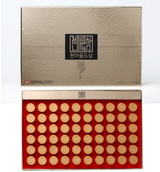 무주약초영농조합 천마 골드삼, 60개, 4g