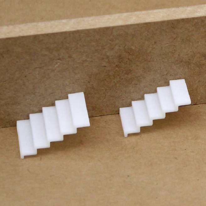 ia몰 5단 계단 건축 모형 재료 6종 1:50-1:200, 1:50, 타입A (ia045-A), 1개