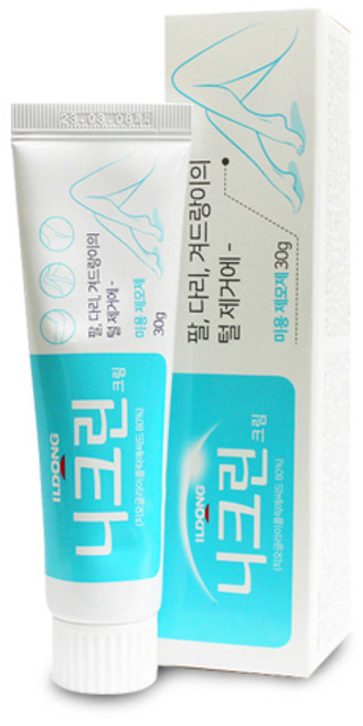 일동제약 니크린 셀프 왁싱크림 팔다리용, 30g, 1개
