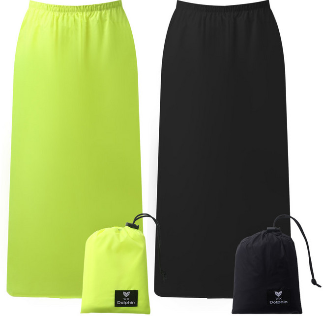 돌핀 초경량 판초우의 스커트, 1개, 네온그린