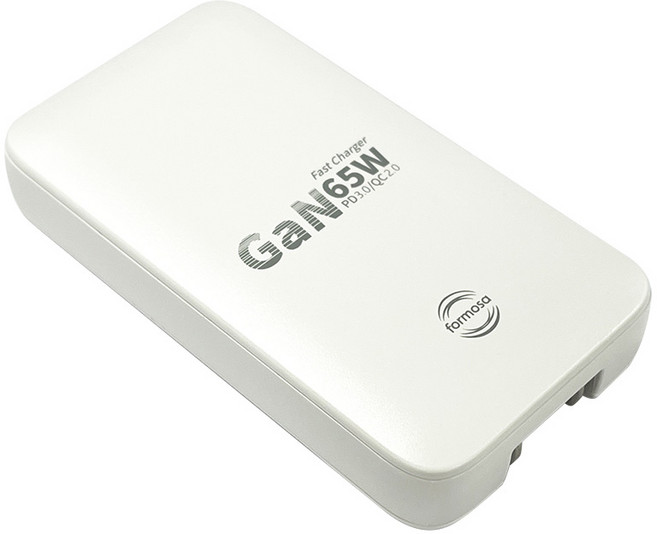氮化鎵 65W 薄型充電頭 1A1C PD快充 QC快充, 1個