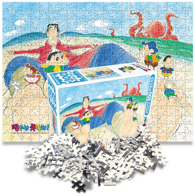 짱구는 못말려 직소 퍼즐 300조각, 1개, 소인국, 300피스