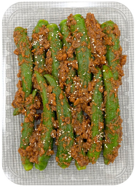 [집밥연구소] 대용량 오이고추된장무침, 1개, 500g