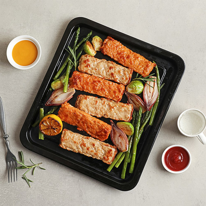 [다신샵] 스팀오븐 닭가슴살바 4종 혼합세트(떡갈비+제육볶음+매콤야채+커리) / 국내산 닭가슴살 핫바, 70g, 12개