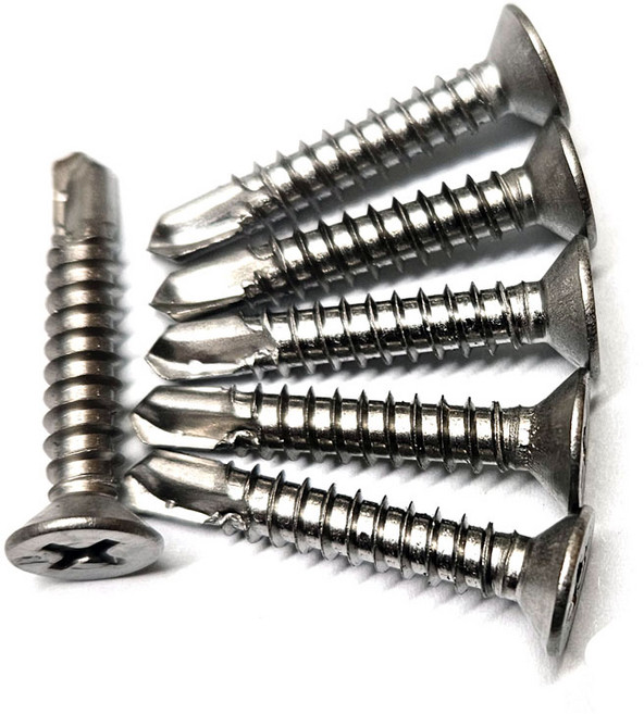 피스몰 스텐 접시머리 직결피스 나사 소량판매, 1세트