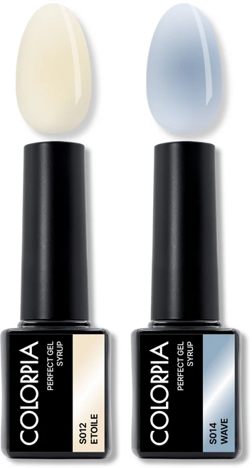 칼라피아 원스텝 퍼펙트젤 시럽 젤네일 세트, 1세트, 03. 에뜨왈+웨이브 - 쿠팡