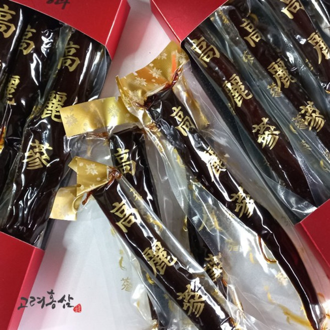[고려홍삼] 고려흑삼정과 골드 500g 흑삼정과 홍삼정과 홍삼진과 홍삼선물 고려흑삼정과, 1개