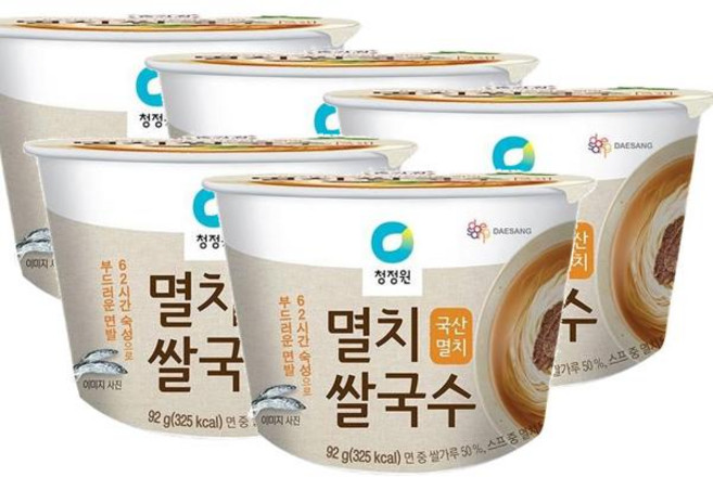 청정원 멸치 쌀국수 컵, 92g