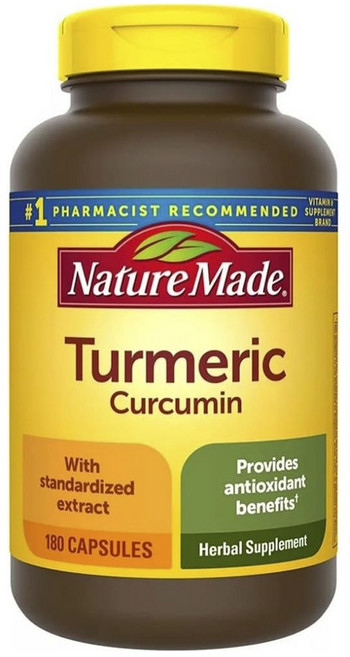 Nature Made 萊萃美 薑黃素膠囊, 180顆, 1罐