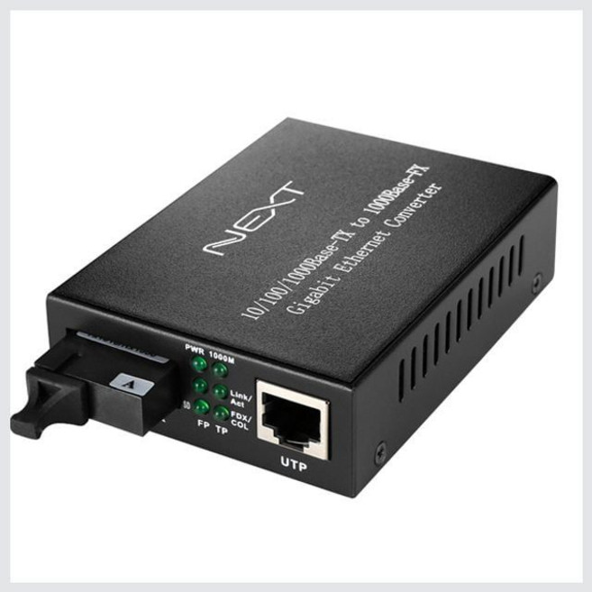 네트워크 광케이블 SC타입 싱글모드 기가 광변환기 sta+92230jh