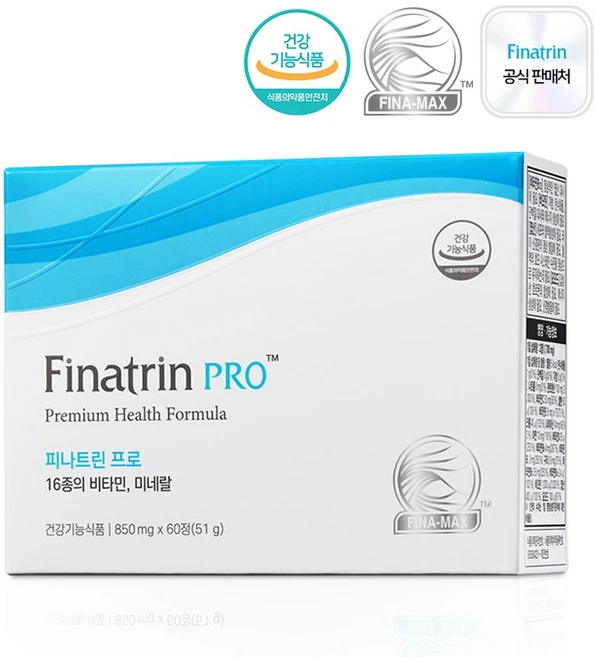 피나트린 프로 비오틴 영양제 맥주효모 L시스틴, 1개, 60정 - 쿠팡