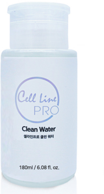 셀라인프로 클린 워터 스페셜케어용 전후처리제, 180ml, 1개